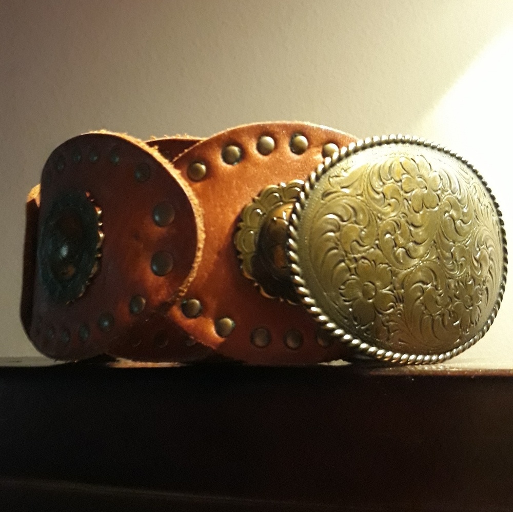 Fossil Concho Belt